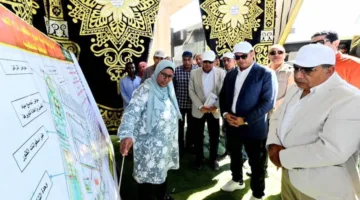 وزير الإسكان ومحافظ الدقهلية يزوران محطة مياه نبروه بقدرة 34 ألف متر مكعب يوميًا