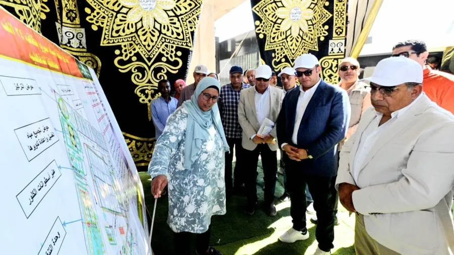 وزير الإسكان ومحافظ الدقهلية يزوران محطة مياه نبروه بقدرة 34 ألف متر مكعب يوميًا وزير الإسكان ومحافظ الدقهلية يزوران محطة مياه نبروه بقدرة 34 ألف متر مكعب يوميًا