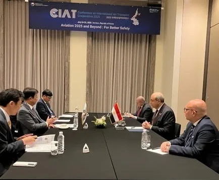 كوريا الجنوبية تسعى لتطوير استثماراتها في مشاريع الطيران الذكي في مصر.
