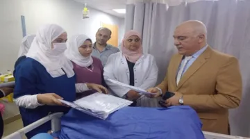 مدير الصحة في القليوبية يتابع تنفيذ حملة زيارة المنازل في شبرا الخيمة
