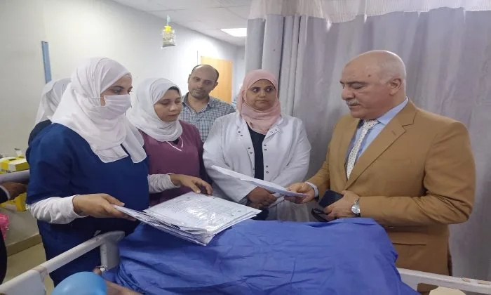 مدير الصحة في القليوبية يتابع تنفيذ حملة زيارة المنازل في شبرا الخيمة مدير الصحة في القليوبية يتابع تنفيذ حملة زيارة المنازل في شبرا الخيمة