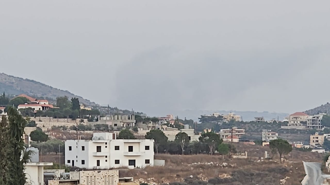 غارة إسرئيلية. (مواقع)