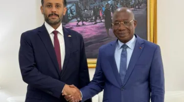 وزير الخارجية والتكامل الأفريقي في كوت ديفوار يلتقي بالسفير القطري