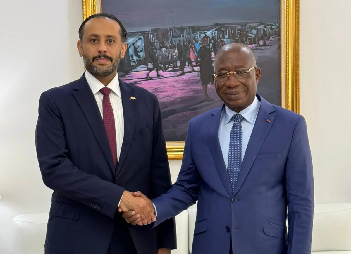 وزير الخارجية والتكامل الأفريقي في كوت ديفوار يلتقي بالسفير القطري وزير الخارجية والتكامل الأفريقي في كوت ديفوار يلتقي بالسفير القطري