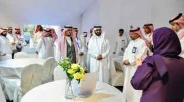 أمين منطقة الباحة يشارك في نشاطات “صيف الجامعة يجمعنا” في غابة رغدان