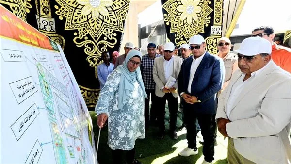 وزير الإسكان ومحافظ الدقهلية يزوران محطة مياه الشرب في نبروه وزير الإسكان ومحافظ الدقهلية يزوران محطة مياه الشرب في نبروه