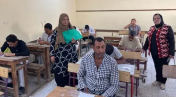 طلاب جامعة دمنهور يساهمون في تعليم 160 شخصًا في حوش عيسى.