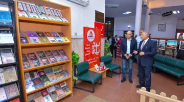 الهيئة العامة للكتاب تفتح أول نقطة بيع في مكتبة بورسعيد العامة
