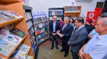 الهيئة العامة للكتاب تدشن أول نقطة بيع في مكتبة بورسعيد العامة