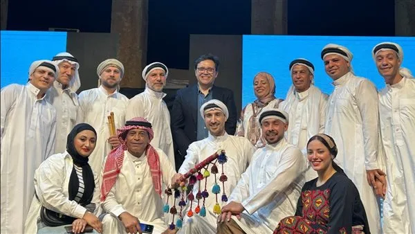 مصادر الإلهام: الفن السيناوي يضيء ليالي مدينة جرش في الأردن مصادر الإلهام: الفن السيناوي يضيء ليالي مدينة جرش في الأردن