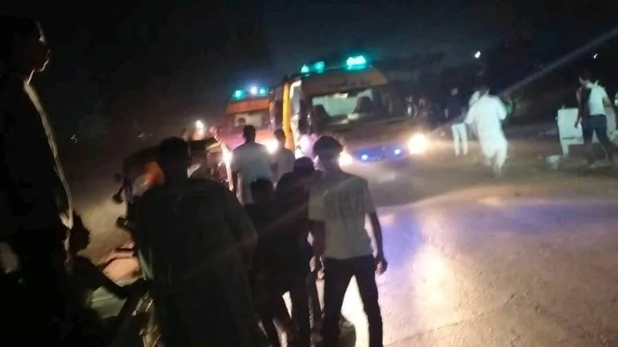 مقتل ربة منزل وابنتها وإصابة ثلاثة من أولادها في حادث بمحافظة البجيرة