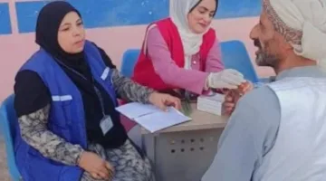 استمرار أنشطة المرحلة الثالثة من 100 يوم صحة في الوادي الجديد