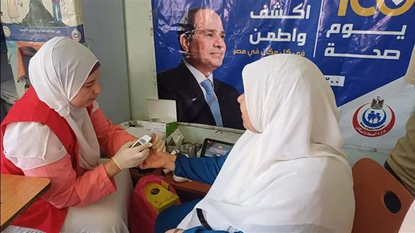 14.5 مليون خدمة مجانية خلال “100 يوم صحة” في仅 9 أيام