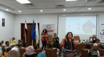 مصر خالية من الأمراض: تنظيم فعالية صحية لعائلات اللاجئين في أسوان