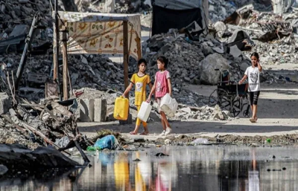 منظمة دولية تنبه من خطر انتشار الأمراض المرتبطة بالمياه في غزة منظمة دولية تنبه من خطر انتشار الأمراض المرتبطة بالمياه في غزة