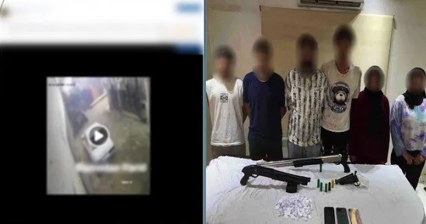 إلقاء القبض على المتهمين بالهجوم على المواطنين وإطلاق النار في شبرا الخيمة «فيديو» إلقاء القبض على المتهمين بالهجوم على المواطنين وإطلاق النار في شبرا الخيمة «فيديو»