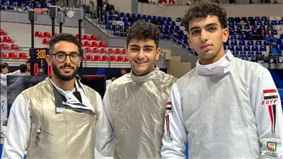 منتخب مصر في سلاح الشيش يتفوق على إسرائيل ويتأهل للدور ثمن النهائي في بطولة العالم بجورجيا. منتخب مصر في سلاح الشيش يتفوق على إسرائيل ويتأهل للدور ثمن النهائي في بطولة العالم بجورجيا.