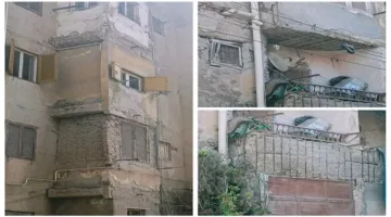 “البيوت مهددة بالانهيار” .. نداء استغاثة من سكان مساكن الأوقاف بفاقوس في الشرقية