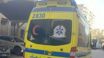 إصابة فرد نتيجة حادث مروري أمام مرور أسوان
