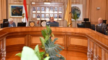 رئيس جامعة حلوان: متابعة تطوير نظام التحول الرقمي لتحقيق “الإدارة الذكية”