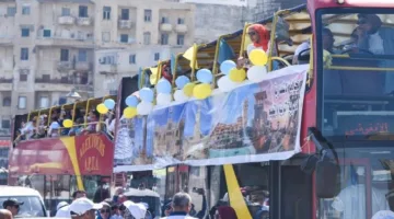 ماراثون احتفالي في الإسكندرية وإطلاق قوافل الخير بالتزامن مع عيد المدينة الوطني