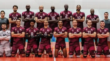 المنتخب القطري يصعد إلى نهائي بطولة غرب آسيا للكرة الطائرة بفوزه على عمان
