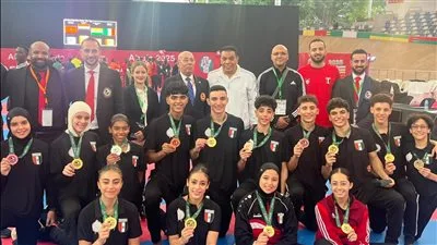 منتخب الكاراتيه يحرز 12 ميدالية مختلفة في اليوم الأول من بطولة إفريقيا في نيجيريا منتخب الكاراتيه يحرز 12 ميدالية مختلفة في اليوم الأول من بطولة إفريقيا في نيجيريا