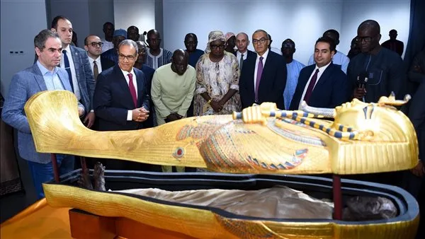 مصر تقدم للسنغال نسخة من مومياء وتابوت الملك توت عنخ آمون مصر تقدم للسنغال نسخة من مومياء وتابوت الملك توت عنخ آمون