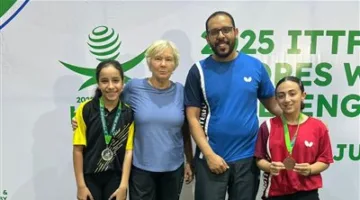 نجاح جديد لتنس الطاولة: جودي شريف تفوز بالميدالية البرونزية في بطولة التحدي الإفريقي في نيجيريا