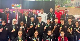 الكاراتيه يحقق 12 ميدالية في اليوم الأول من بطولة إفريقيا في نيجيريا