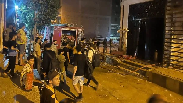 إخماد حريق صغير في مطعم بقليوب