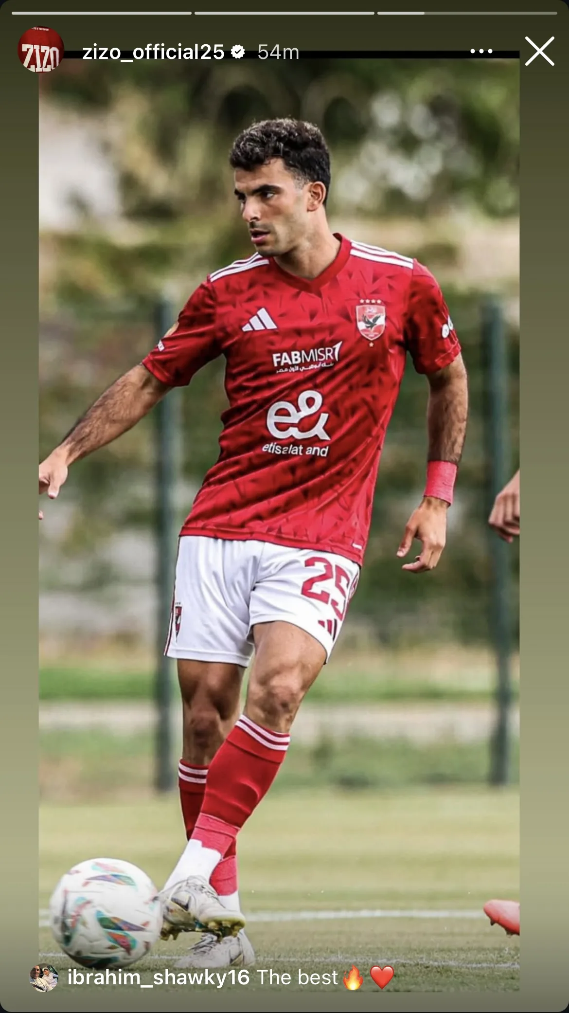 أول تعبير من زيزو بعد الانتصار على البنزرتي التونسي في مباراة ودية أول تعبير من زيزو بعد الانتصار على البنزرتي التونسي في مباراة ودية
