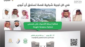 “قصص الشباب” .. منصة وطنية تبرز تجارب سعودية ملهمة في الباحة