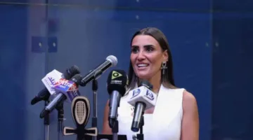 أول امرأة مصرية تشغل المنصب في التاريخ.. آمنة الطرابلسي نائبة لرئيس الاتحاد الإفريقي للاسكواش
