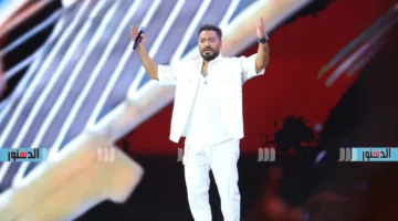 حضور جماهيري كبير لحفل تامر حسني والشامي في مهرجان العلمين