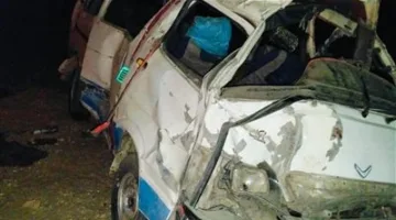 بالأسماء: إصابة 24 شخصًا جراء انقلاب ميكروباص بالقرب من مصنع البوتاجاز بكلاحين قفط