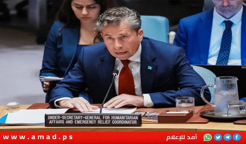 فليتشر يطلب من إسرائيل تقديم براهين على اتهام موظفين أمميين بارتباطهم بحماس فليتشر يطلب من إسرائيل تقديم براهين على اتهام موظفين أمميين بارتباطهم بحماس