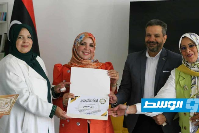 من جلسة حوارية عقدت في طرابلس حول واقع الأورام بليبيا، 24 يوليو 2025. (بوابة الوسط)