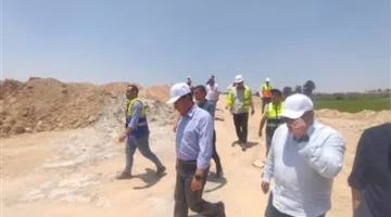 وزير الإسكان يشرف على تطوير مشروع القوس الغربي لمحور اللواء عمر سليمان في محافظة الإسكندرية.