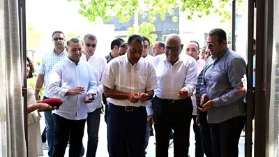 رئيس الوزراء ي inaugurates the “Atico” Exhibition for Wood Industries and Electronics Factory at “North Square Mall” in El Alamein
