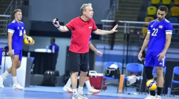 معسكر منتخب الكرة الطائرة المصري في سلوفينيا تحضيرًا لكأس العالم