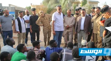 حملة تفتيش على مساكن العمالة الأجنبية في منطقة السبعة