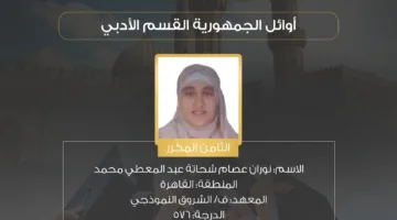عاجل | البحيرة والقاهرة يتصدران القائمة.. أسماء الطلاب المتفوقين في الثانوية الأزهرية 2025