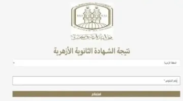 نتائج الشهادة الثانوية الأزهرية 2025: الرابط الرسمي وإجراءات الاستعلام بالتفصيل