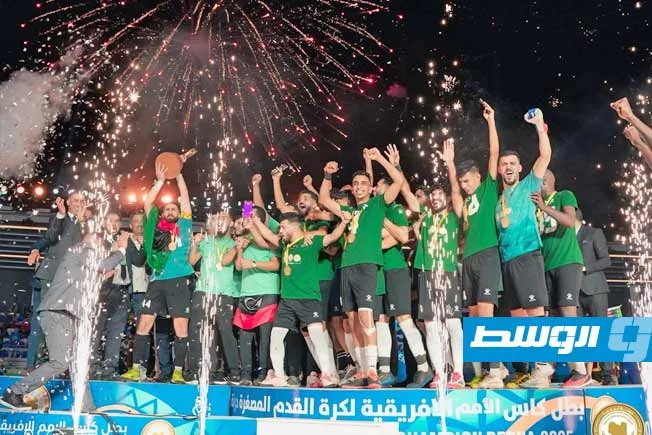 احتفاءات مستمرة بفوز منتخب ليبيا في بطولة أفريقيا لـ«ميني فوتبول» وتأهله لمونديال كأس العالم (فيديو وصور) احتفاءات مستمرة بفوز منتخب ليبيا في بطولة أفريقيا لـ«ميني فوتبول» وتأهله لمونديال كأس العالم (فيديو وصور)