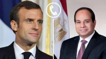 الرئيس السيسي يناقش مع ماكرون مساعي مصر لتحقيق الهدنة في غزة