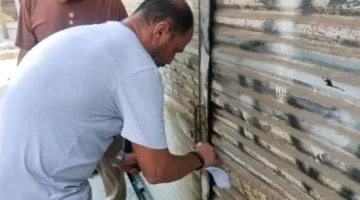إغلاق وتفتيش محلات فرز النفايات في مدينة بورفؤاد