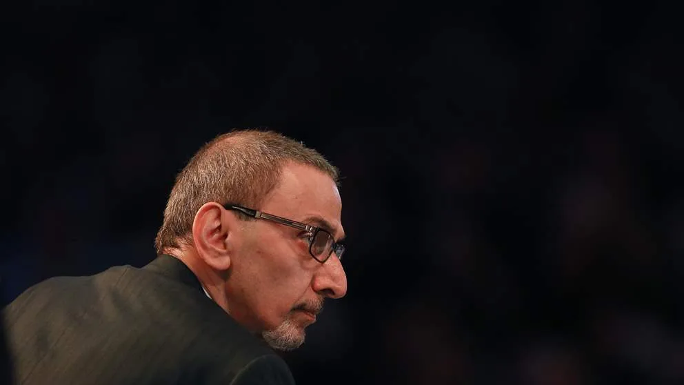 زياد إلى جانب فيروز على مسرح ‘ميس الريم’ (صورة من الأرشيف)