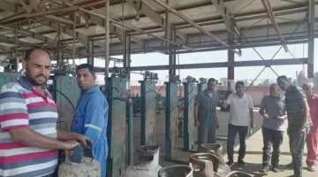 تنفيذاً لتوجيهات محافظ الدقهلية.. السكرتير العام المساعد يزور محطة تعبئة الغاز في طلخا