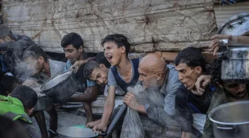 مرصد حقوق الإنسان: وفاة 1200 مسن في غزة بسبب التجويع ونقص العلاج